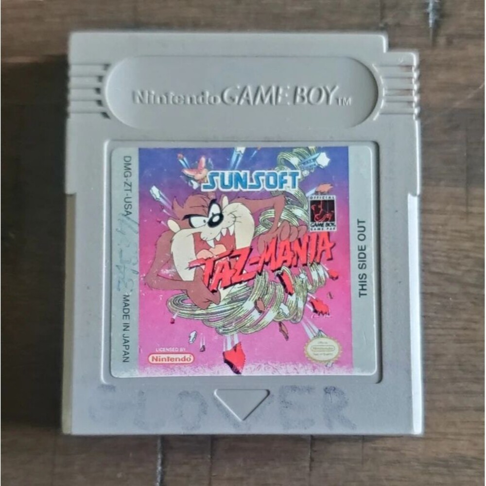 Nintendo Gameboy Sunsoft Taz-mania